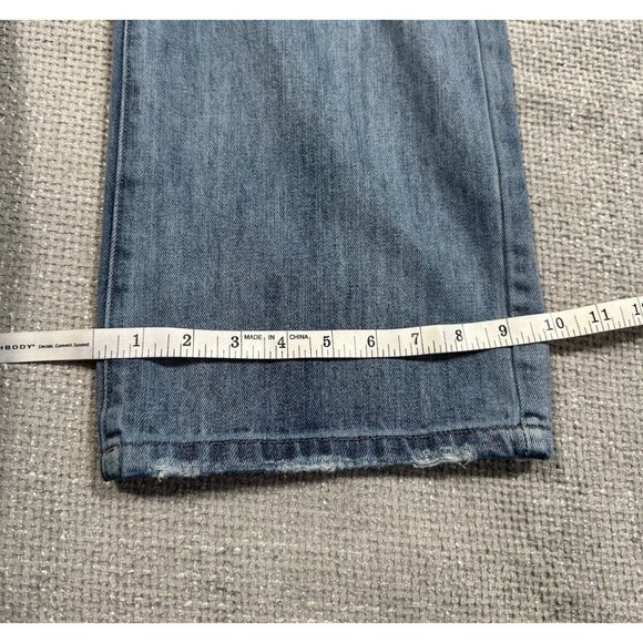 KanCan Blue Distressed Flare Jeans - Picture 10 of 12